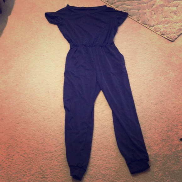 Navy jumpsuit - Picture 1 of 5